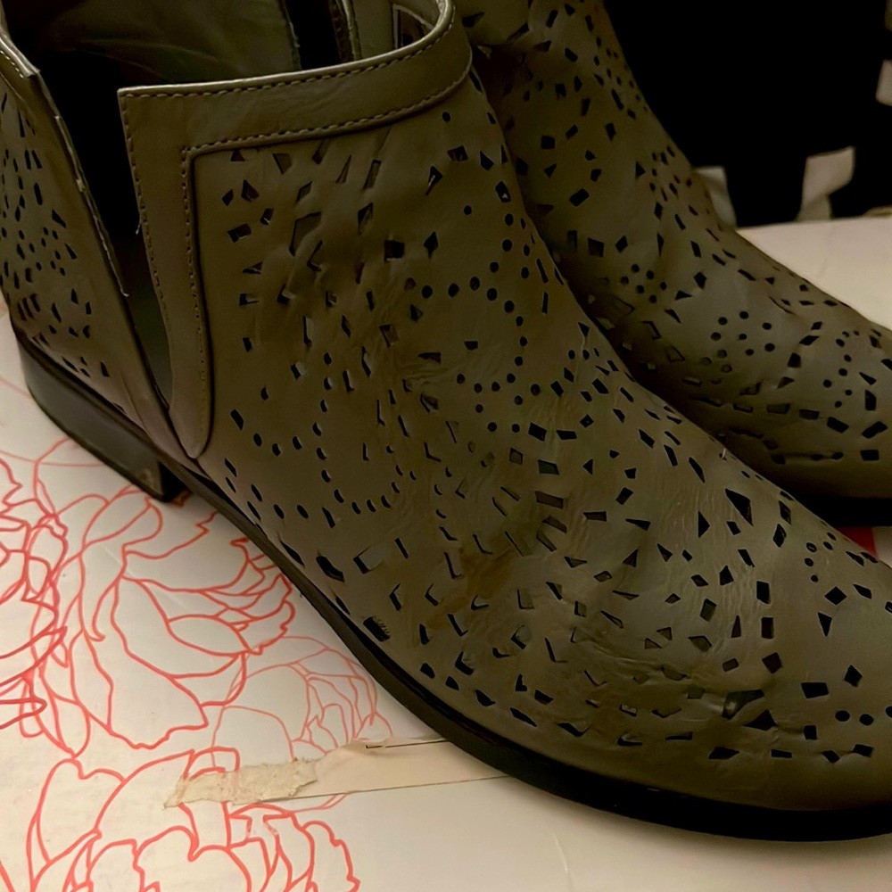 Gray Booties